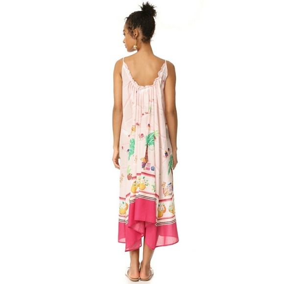 New! KATE SPADE Maxi Dress Swim Cover-Up Cotton - Picture 3 of 8